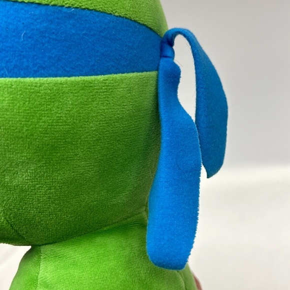 Build A Bear 18” plush TEENAGE MUTANT NINJA TURTLES LEONARDO with two faces - Picture 10 of 12